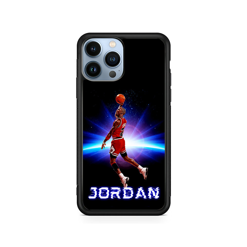 Jordan Slam Dunk Galaxy iPhone 15 Pro Case