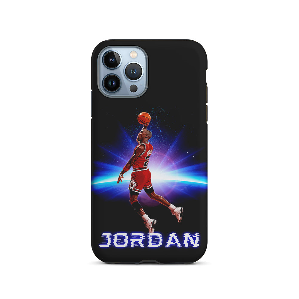 Jordan Slam Dunk Galaxy iPhone 15 Pro Case