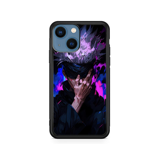 Jujutsu Kaisen Satoru Gojo Art iPhone 15 Plus Case