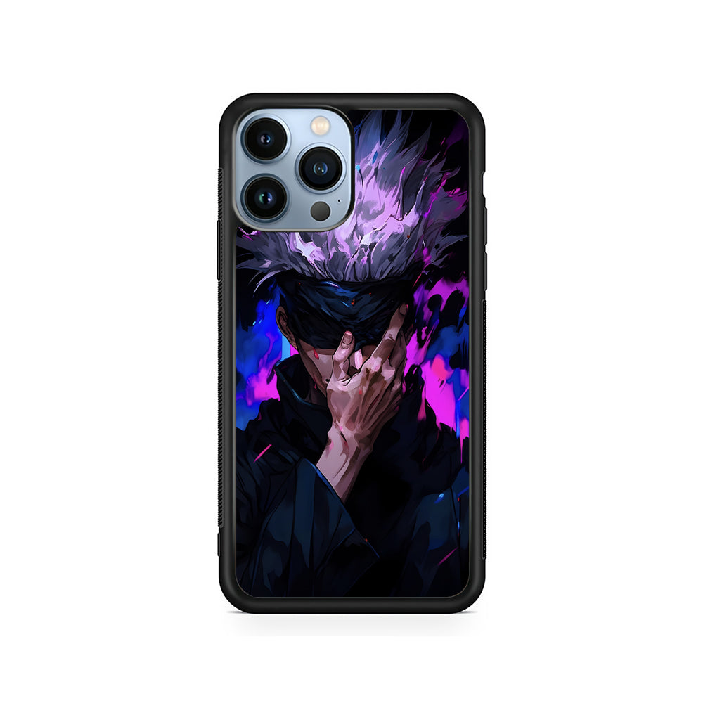 Jujutsu Kaisen Satoru Gojo Art iPhone 15 Pro Case