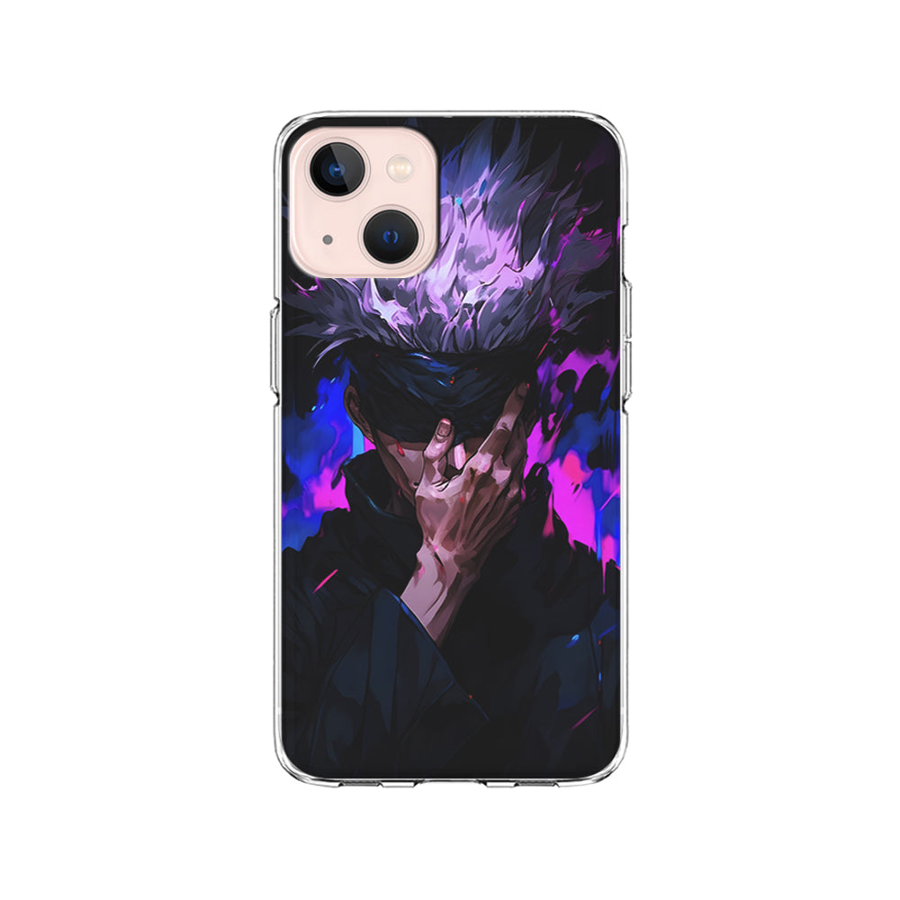 Jujutsu Kaisen Satoru Gojo Art iPhone 15 Plus Case