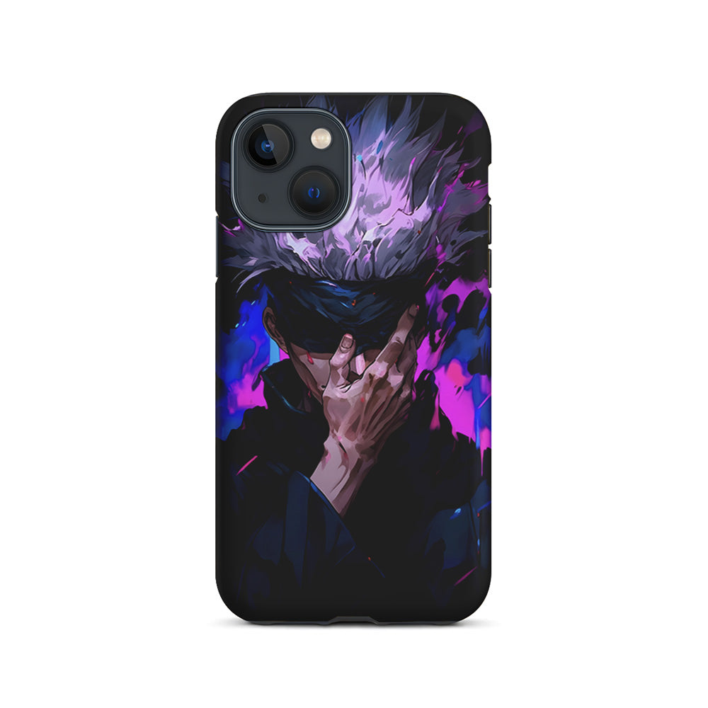 Jujutsu Kaisen Satoru Gojo Art iPhone 15 Plus Case