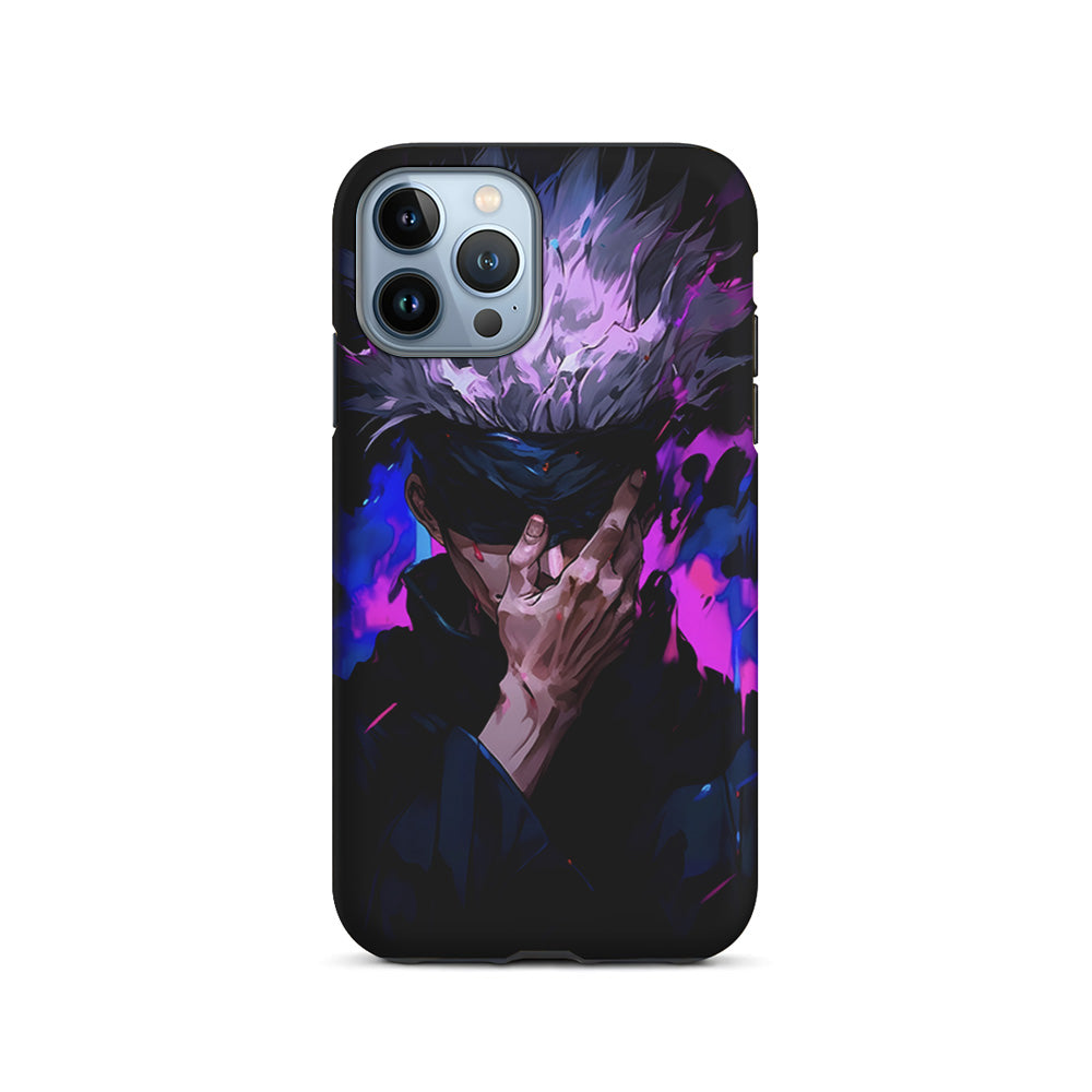 Jujutsu Kaisen Satoru Gojo Art iPhone 15 Pro Case