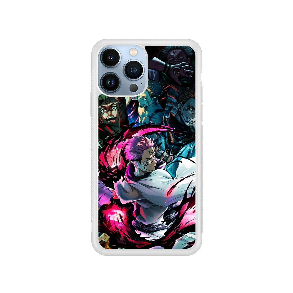 Jujutsu Kaisen Sukuna Aesthetic iPhone 15 Pro Case