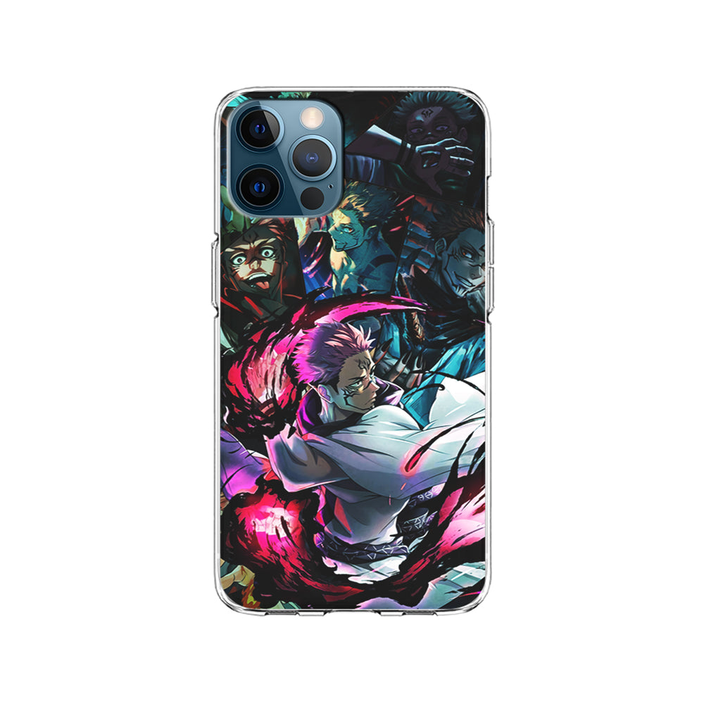 Jujutsu Kaisen Sukuna Aesthetic iPhone 15 Pro Case