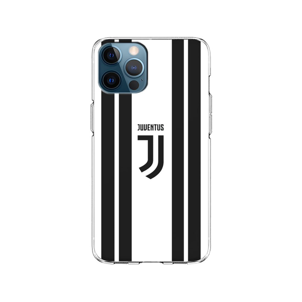 Juventus Black Stripe iPhone 15 Pro Case