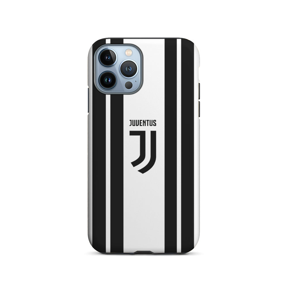 Juventus Black Stripe iPhone 15 Pro Case