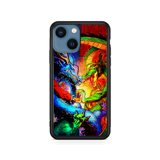 Kaido VS Shenron Crossover iPhone 14 Case