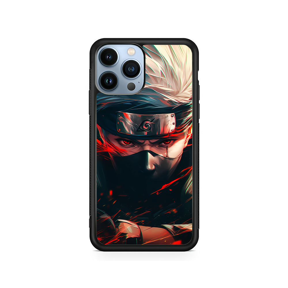 Kakashi Hatake Fighting Mode iPhone 15 Pro Case