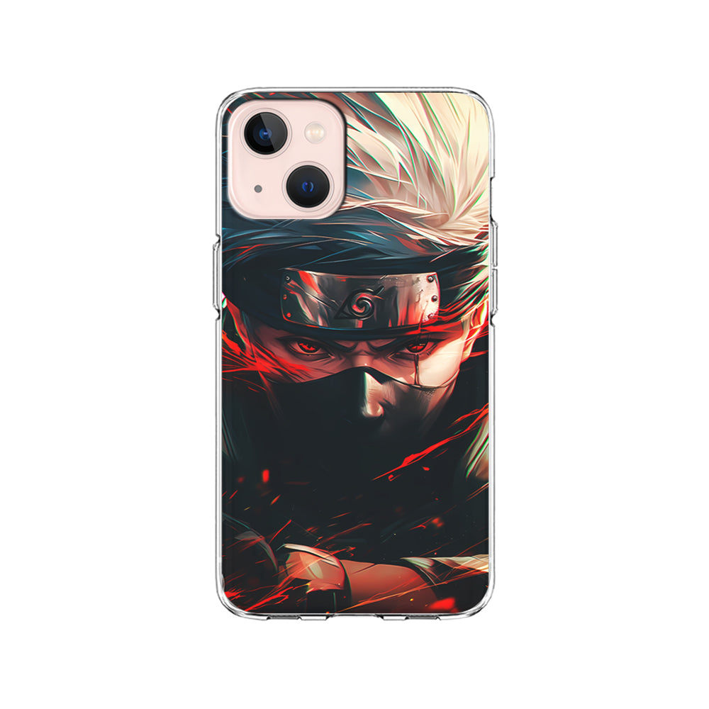 Kakashi Hatake Fighting Mode iPhone 15 Plus Case