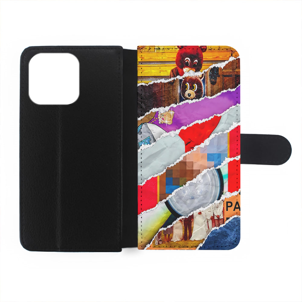 Kanye West Album Collage iPhone 15 Pro Case