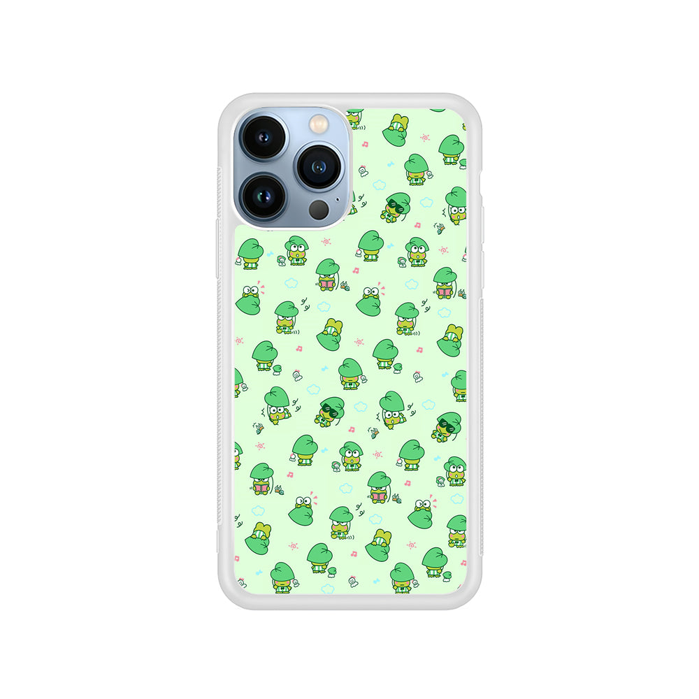 Keroppi Cute Wallpaper iPhone 15 Pro Case