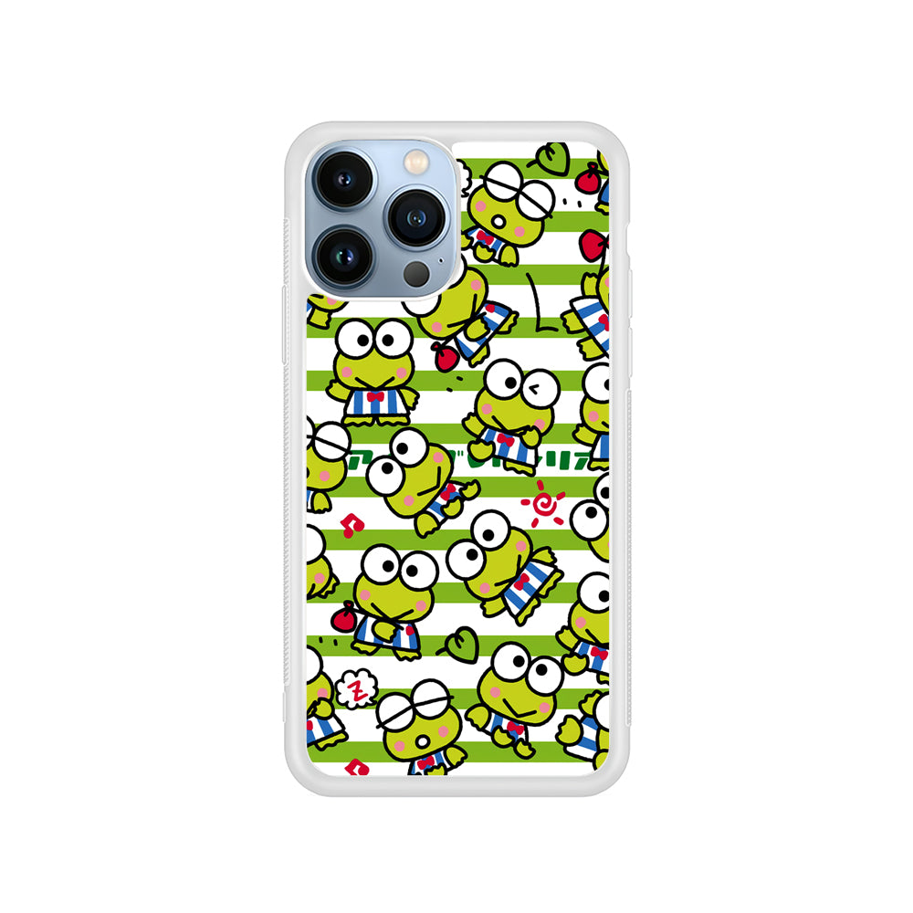 Keroppi Want to Vacation iPhone 15 Pro Case