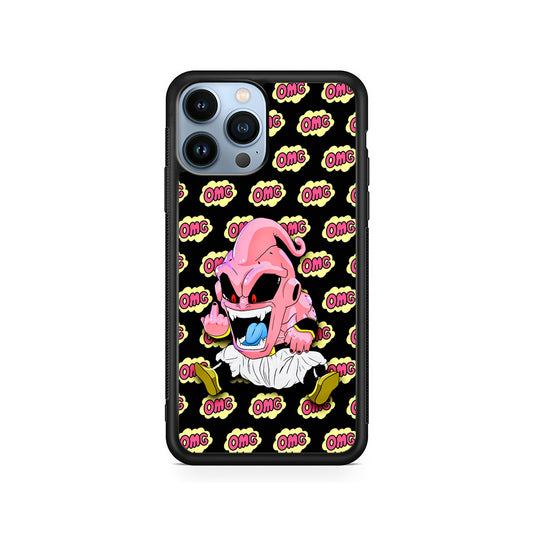 Kid Buu OMG Word Patern iPhone 15 Pro Case