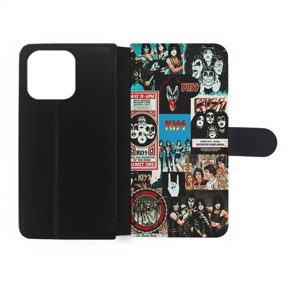 Kiss Band Collage Poster iPhone 14 Case