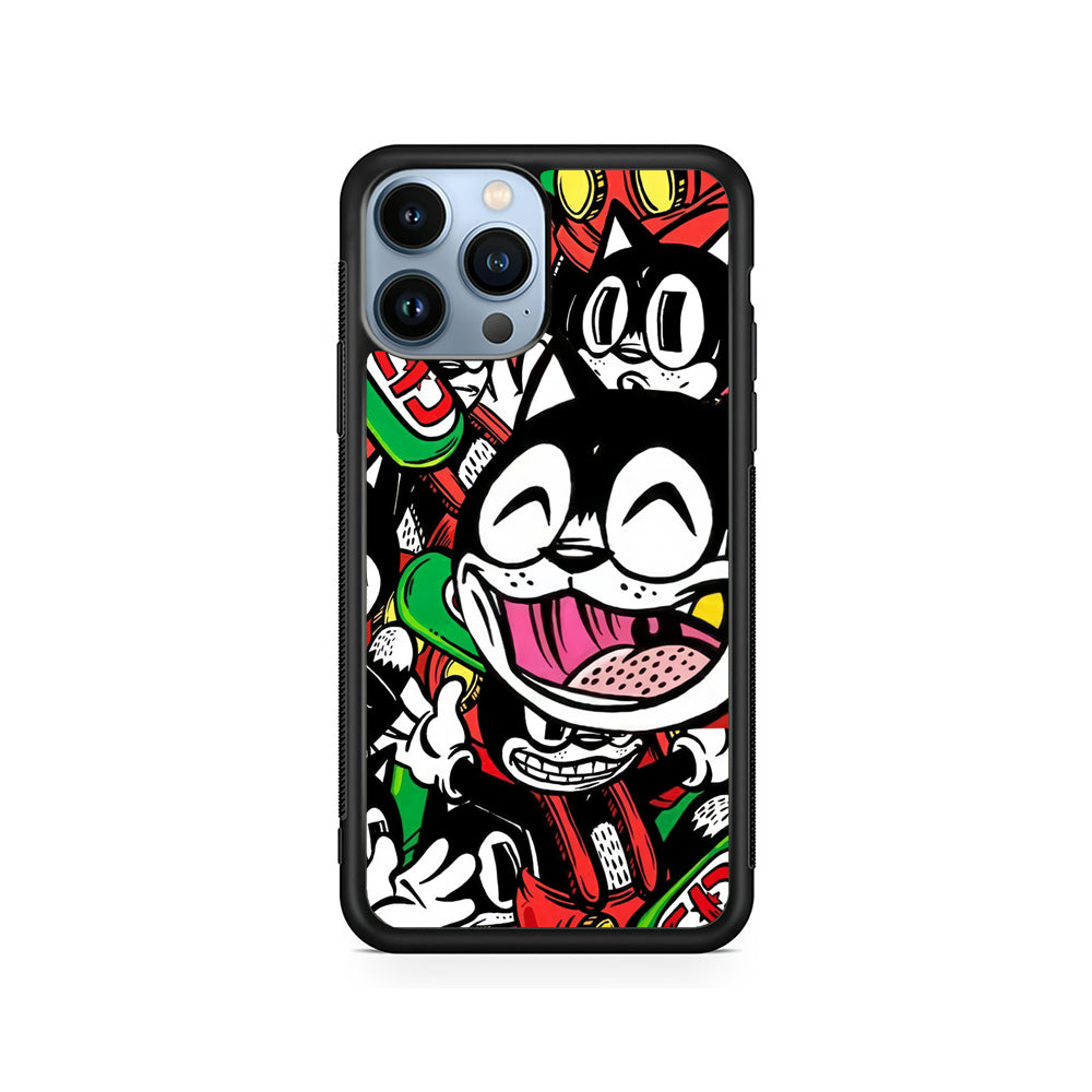 Kitty Club Party iPhone 15 Pro Case