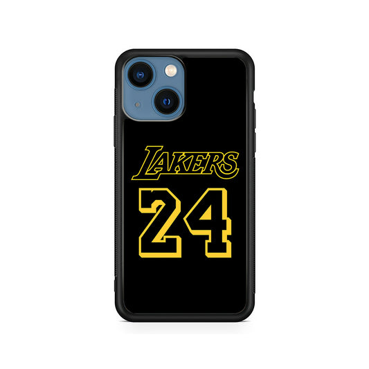 Kobe Bryant Lakers 24 iPhone 14 Case