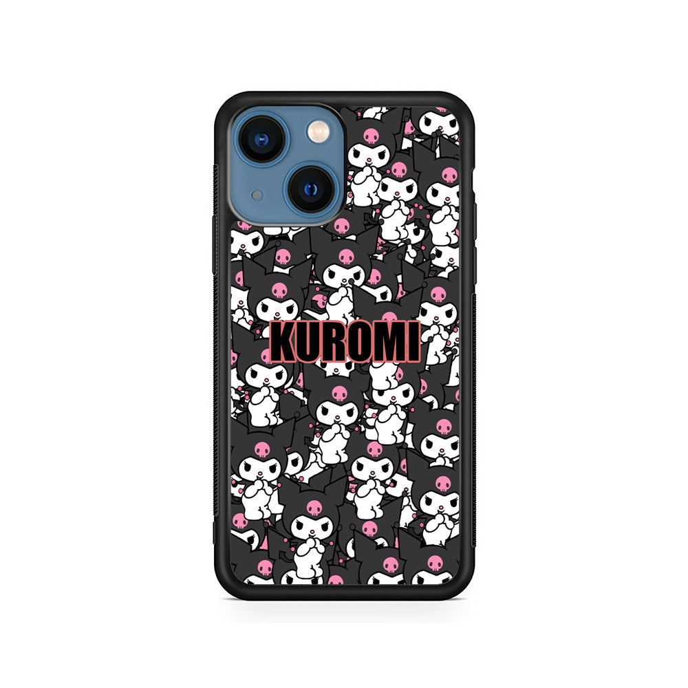 Kuromi Doodle iPhone 15 Plus Case