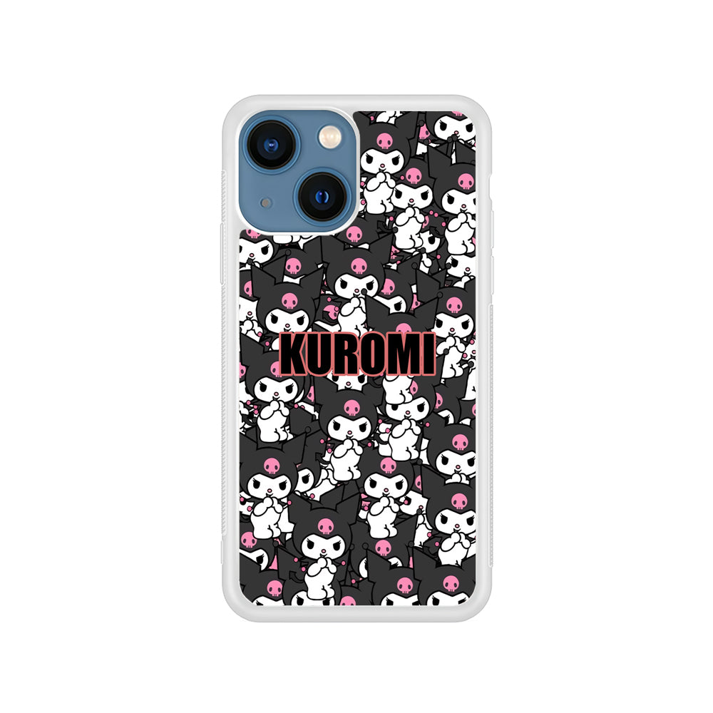 Kuromi Doodle iPhone 15 Plus Case