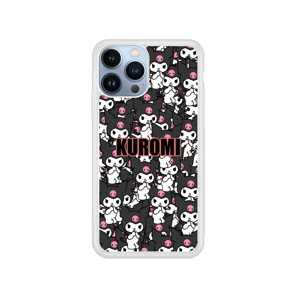 Kuromi Doodle iPhone 14 Pro Case