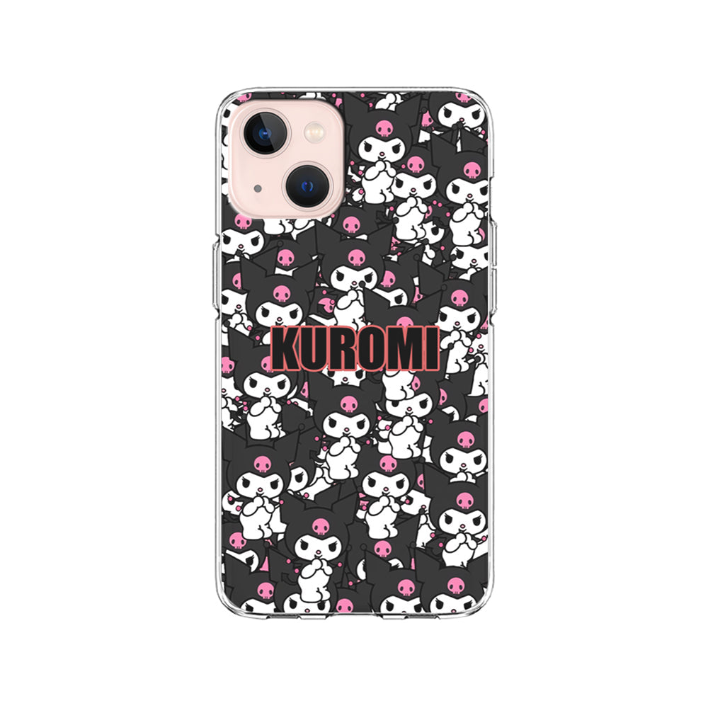 Kuromi Doodle iPhone 15 Plus Case