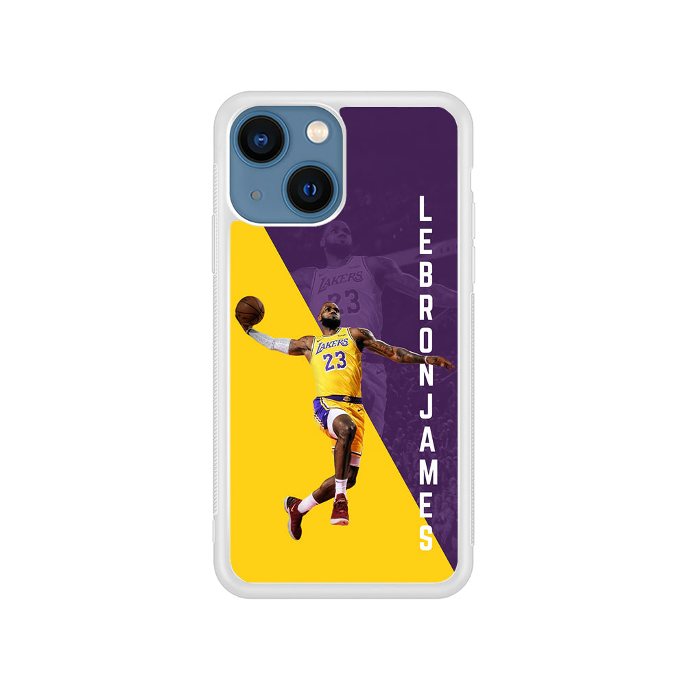 Lebron James Lakers 23 iPhone 15 Plus Case