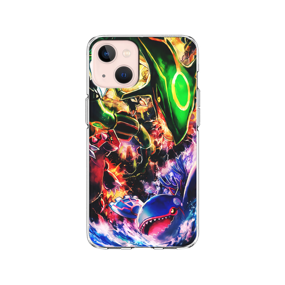 Legendary Pokemon Monsters Trio iPhone 15 Plus Case