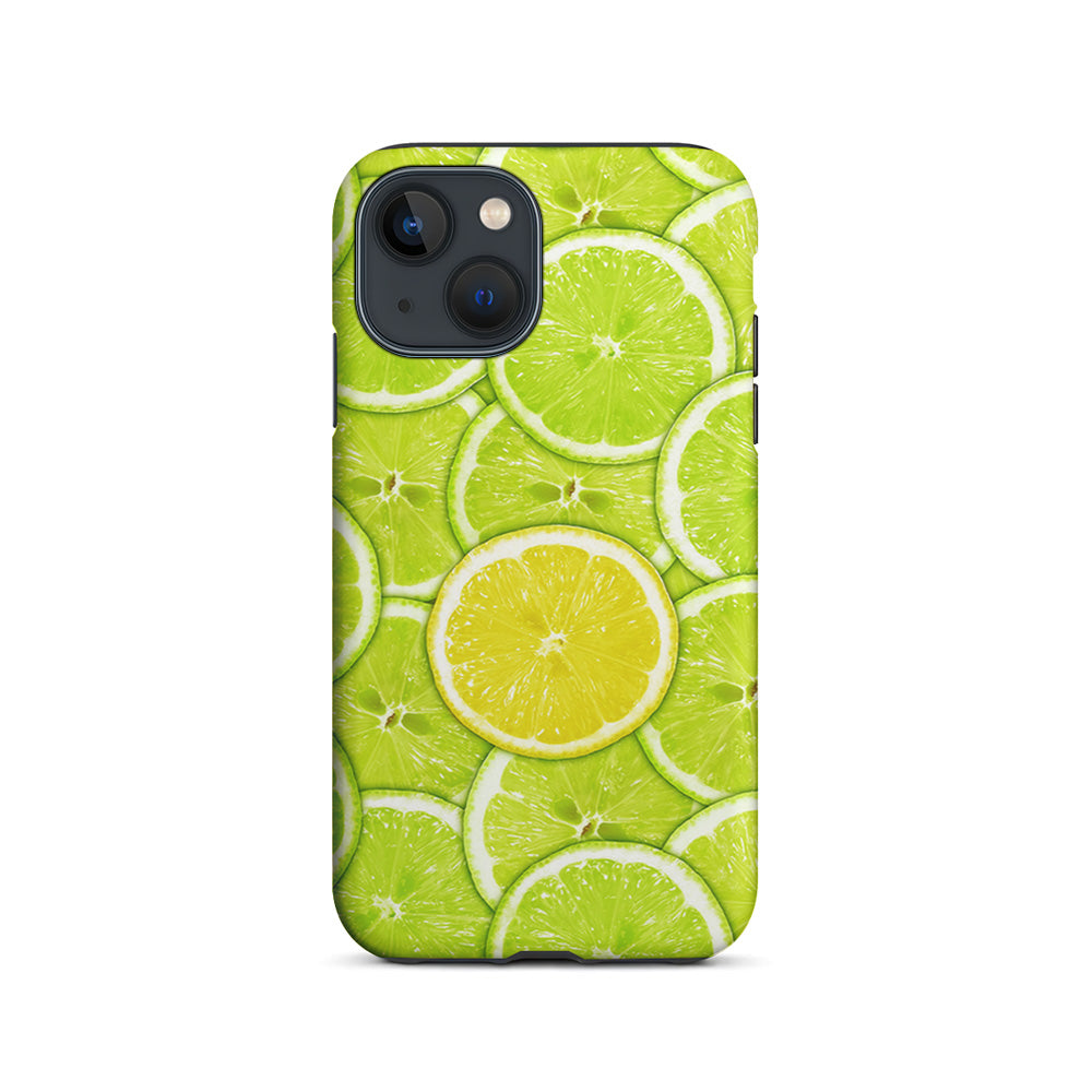 Lime Slice Citrus Fruit iPhone 15 Plus Case