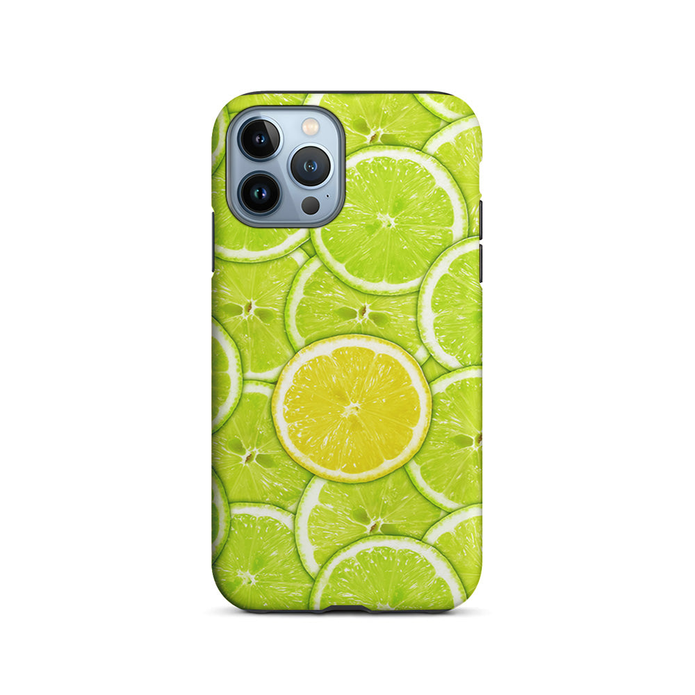 Lime Slice Citrus Fruit iPhone 15 Pro Case