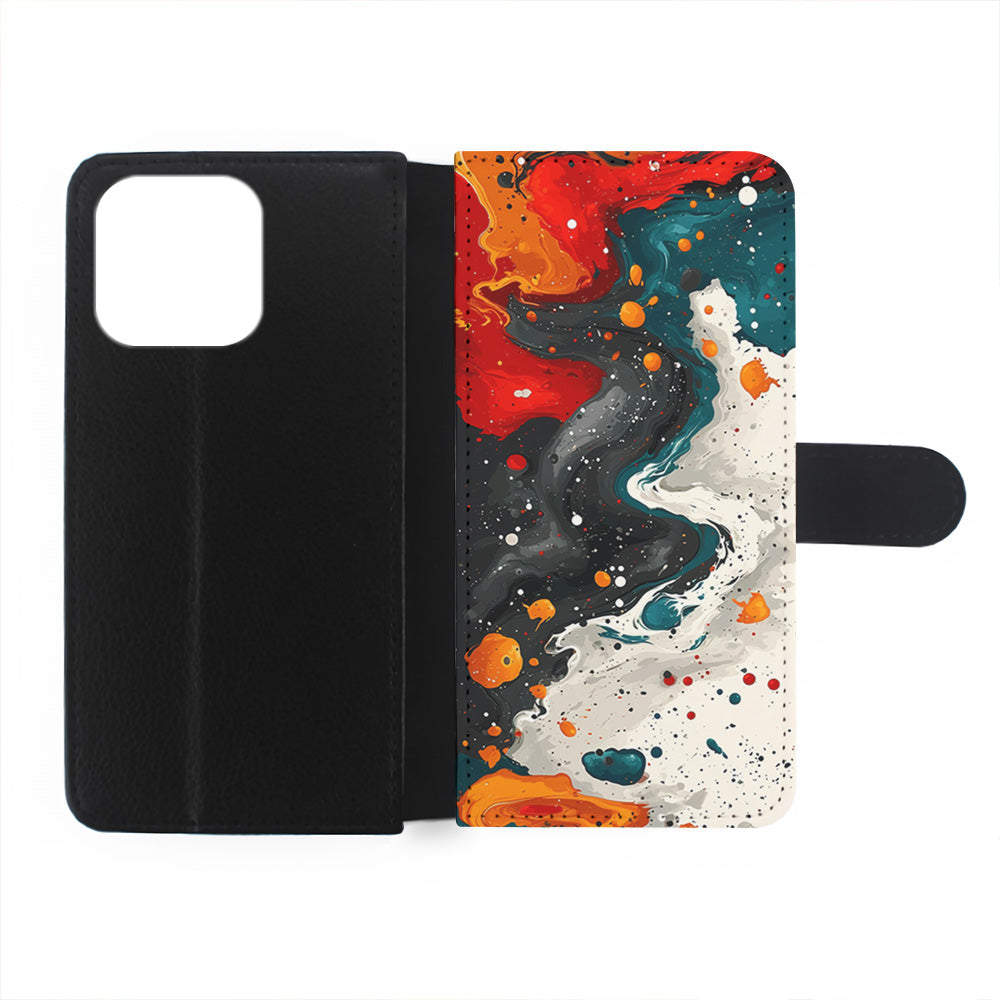 Liquid Abstract Painting Art iPhone 15 Plus Case