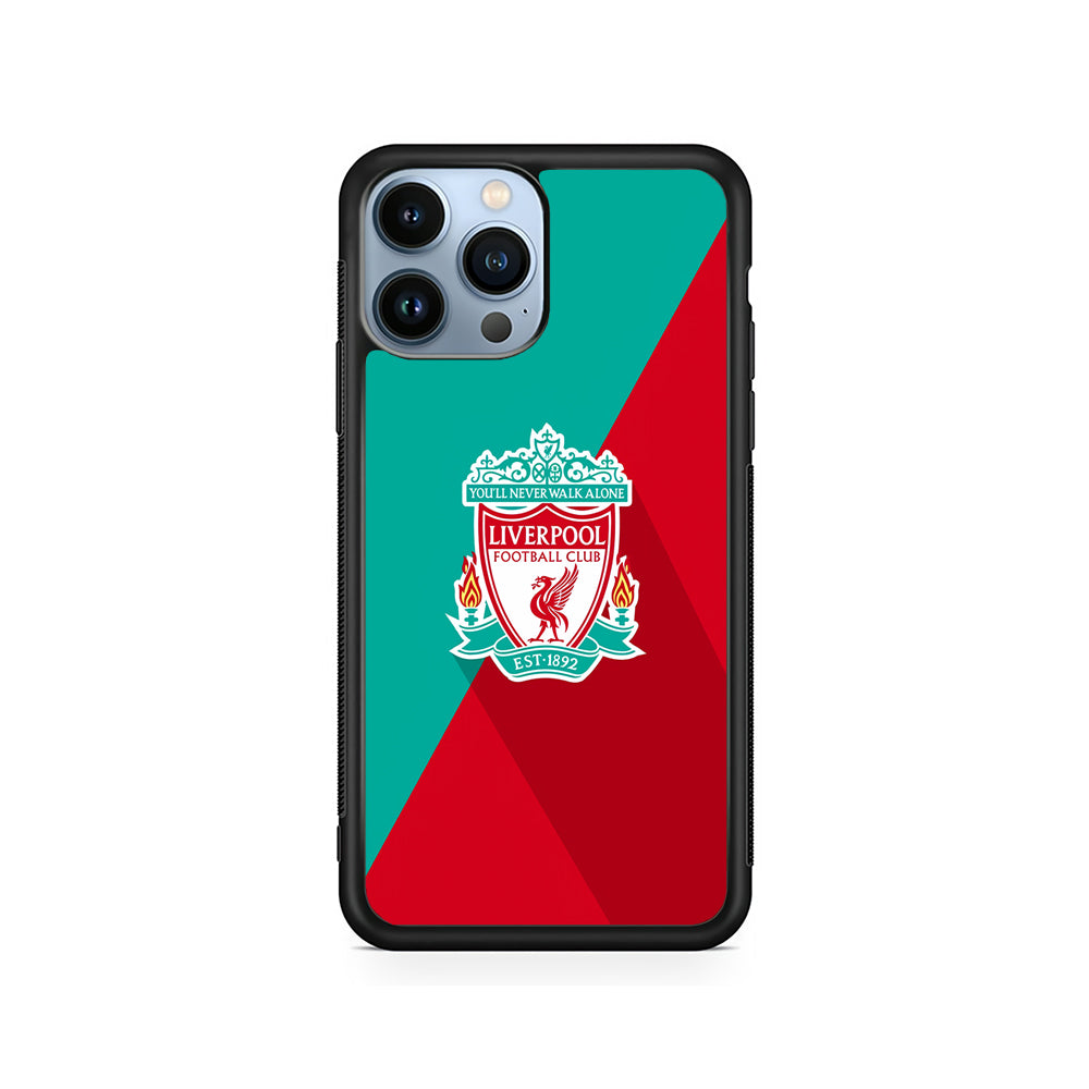 Liverpool FC Green Red iPhone 15 Pro Case