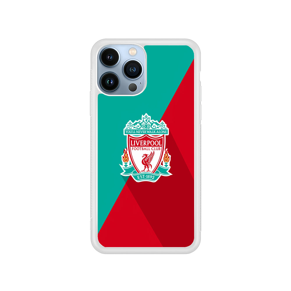 Liverpool FC Green Red iPhone 15 Pro Case