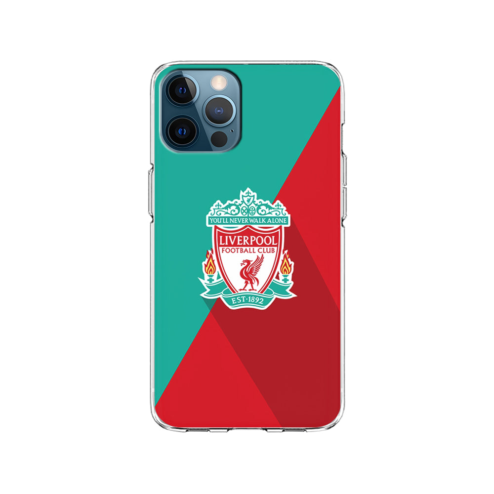 Liverpool FC Green Red iPhone 15 Pro Case