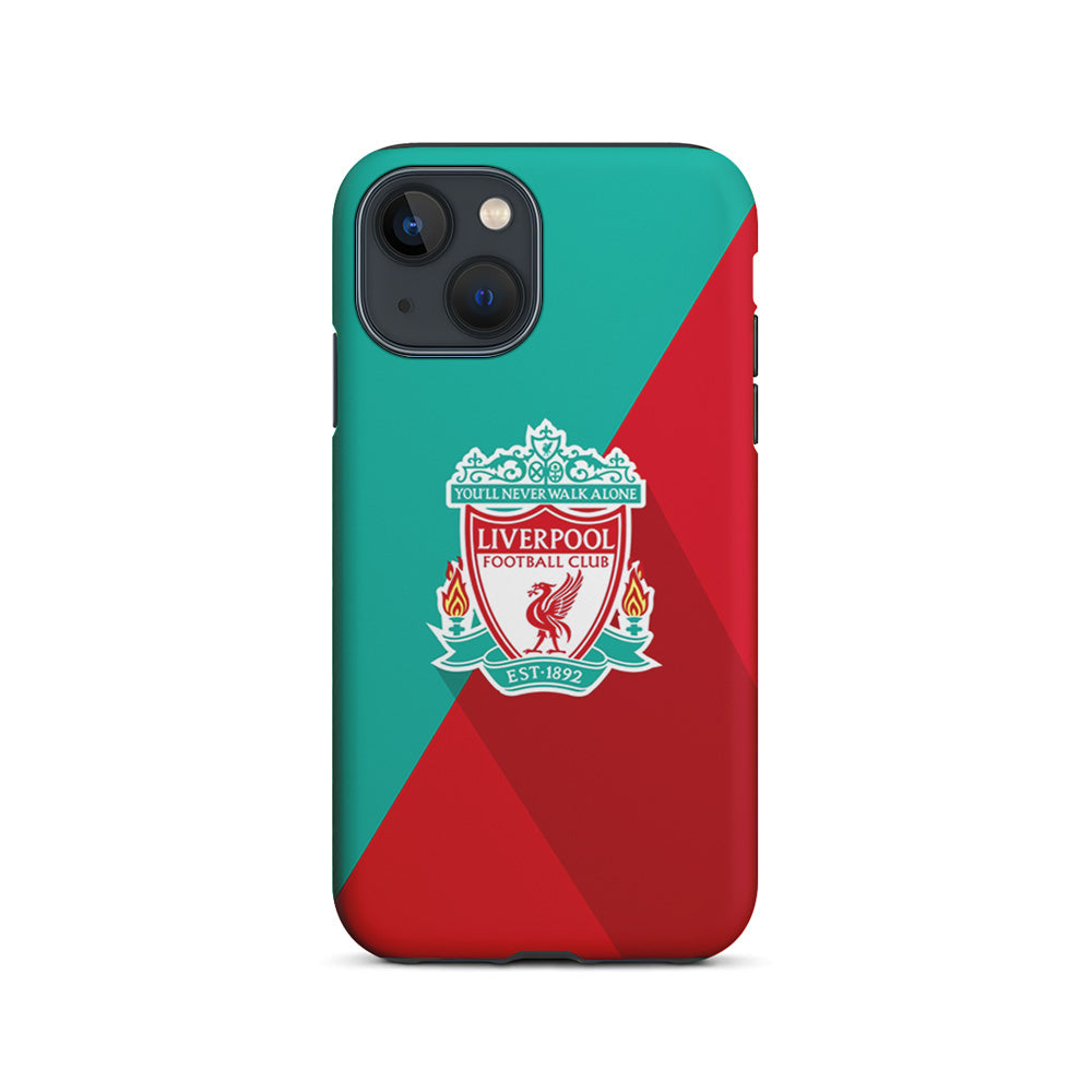 Liverpool FC Green Red iPhone 15 Plus Case