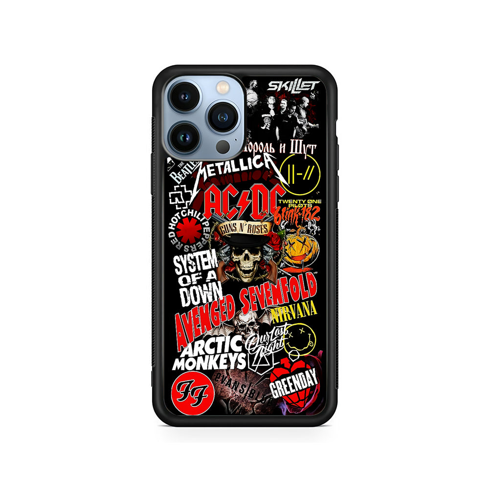 Logo Band Legends iPhone 14 Pro Case