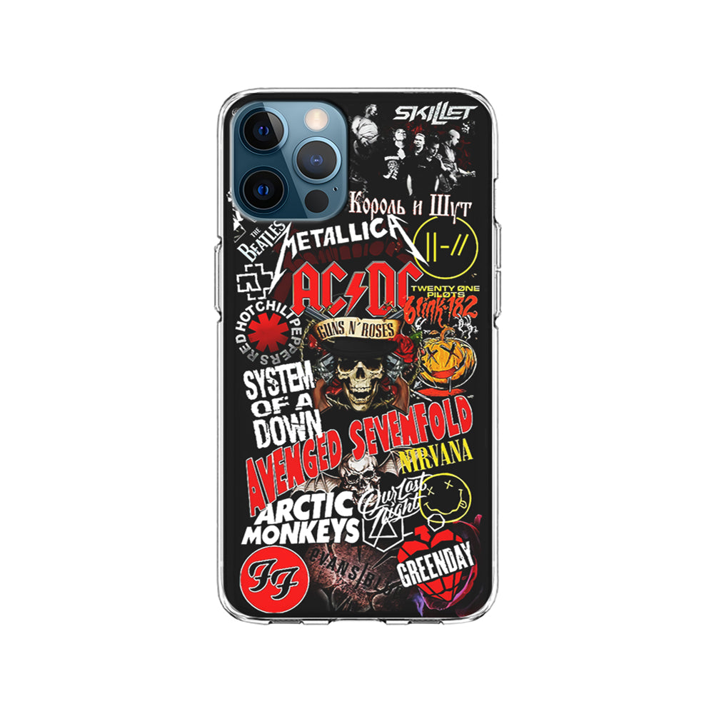 Logo Band Legends iPhone 14 Pro Case