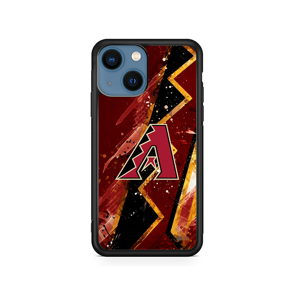 MLB Arizona Diamondbacks Team iPhone 15 Plus Case