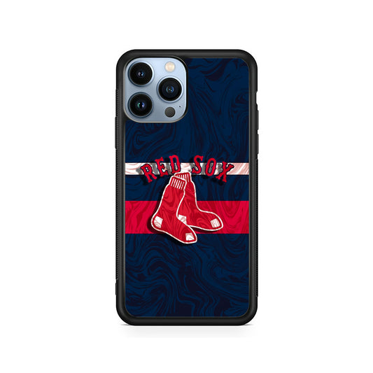 MLB Boston Red Sox Logo iPhone 15 Pro Case