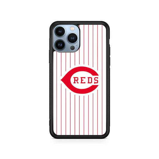 MLB Cincinnati Reds Team iPhone 15 Pro Case