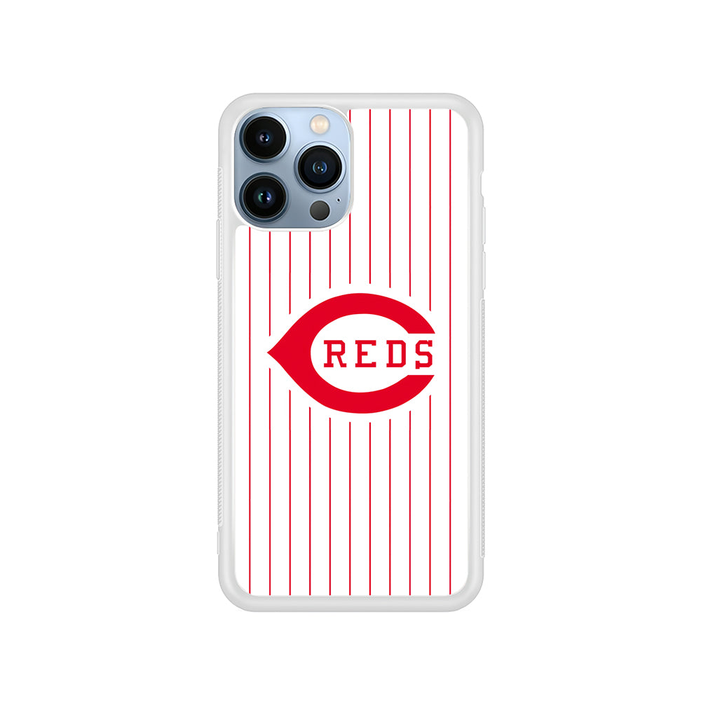 MLB Cincinnati Reds Team iPhone 15 Pro Case