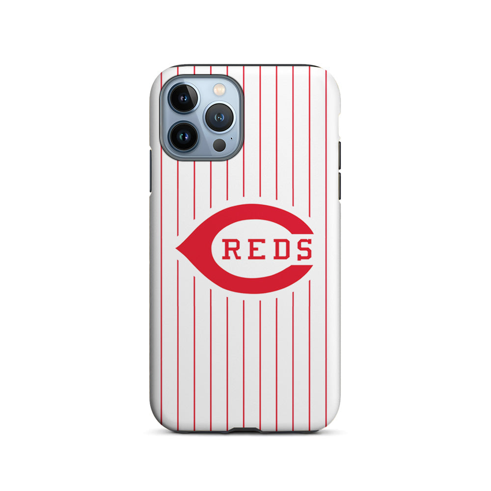 MLB Cincinnati Reds Team iPhone 15 Pro Case