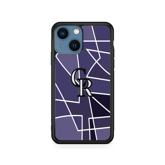 MLB Colorado Rockies Logo iPhone 15 Plus Case