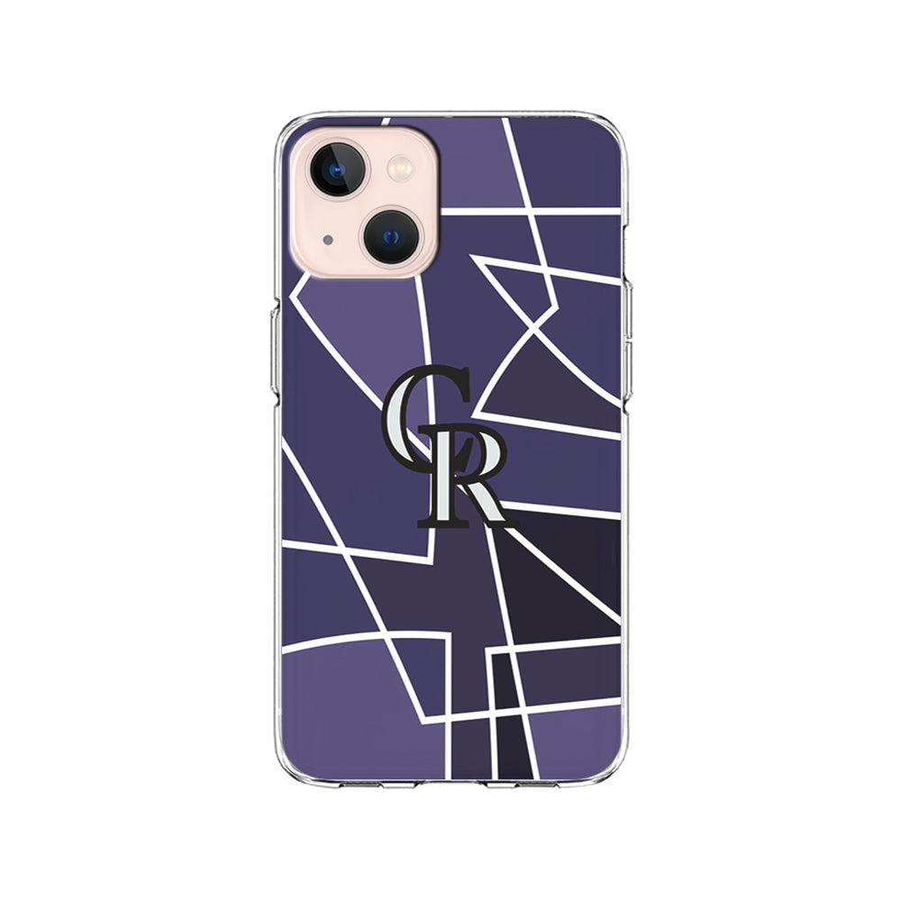 MLB Colorado Rockies Logo iPhone 15 Plus Case