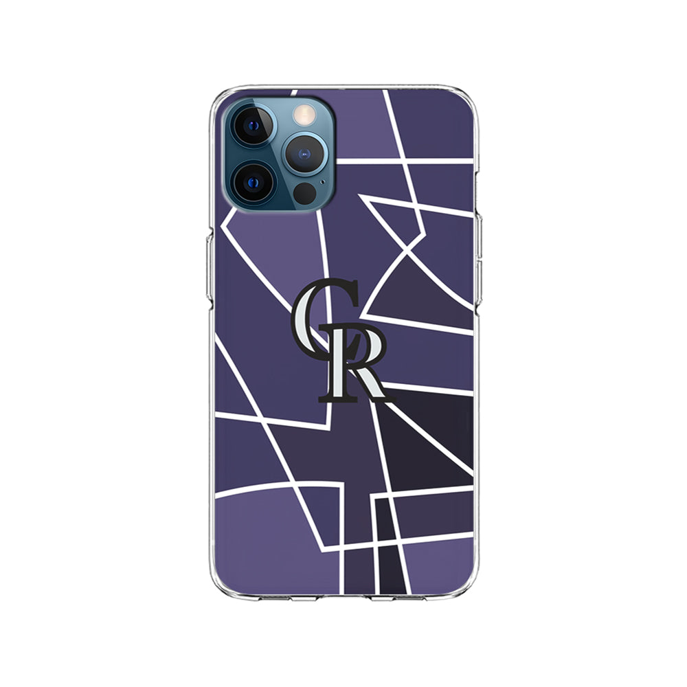 MLB Colorado Rockies Logo iPhone 15 Pro Case