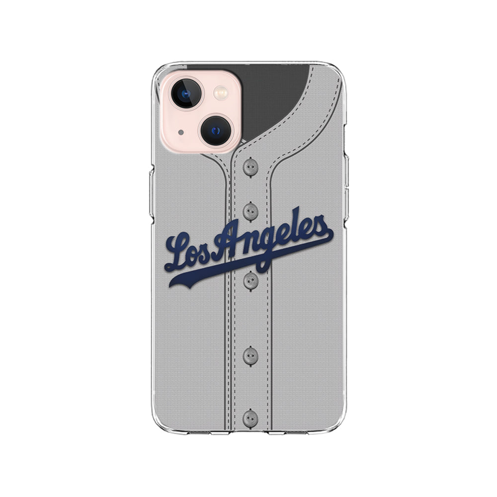 MLB Los Angeles Dodgers Jersey iPhone 15 Plus Case