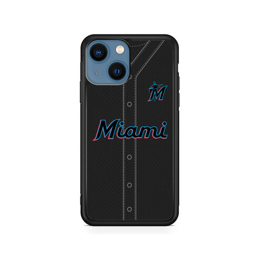 MLB Miami Marlins Jersey iPhone 15 Plus Case