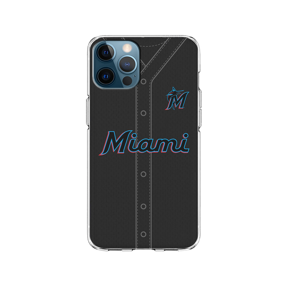 MLB Miami Marlins Jersey iPhone 15 Pro Case