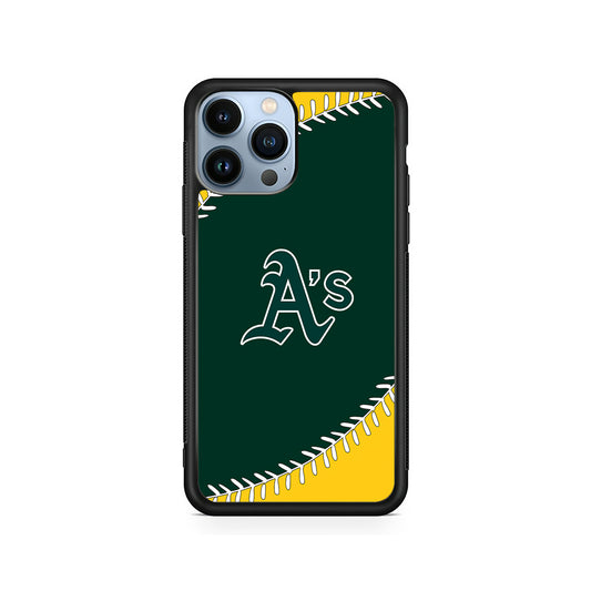 MLB Oakland Athletics Team iPhone 15 Pro Case