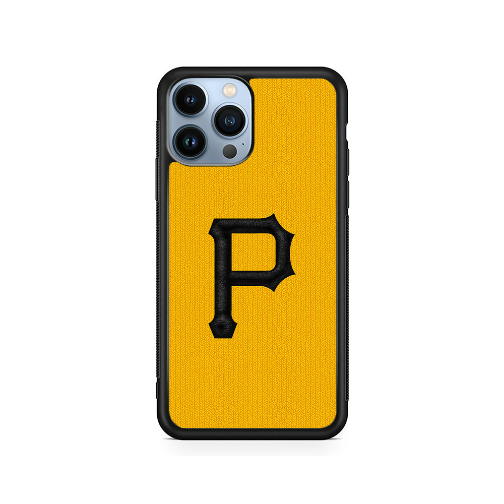 MLB Pittsburgh Pirates Pattern iPhone 15 Pro Case