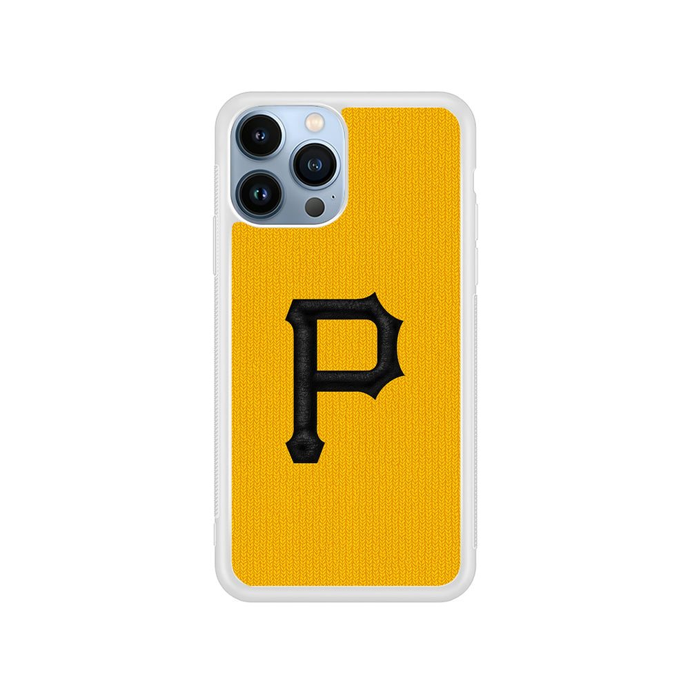 MLB Pittsburgh Pirates Pattern iPhone 15 Pro Case